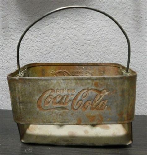 coke metal box 6x3|Coca Cola Metal 6 Pack .